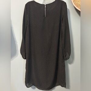 Polka dot shirtdress